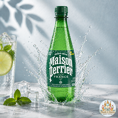 MAISON PERRIER - EAU DE SOURCE NATURELLE GAZÉIFIÉE